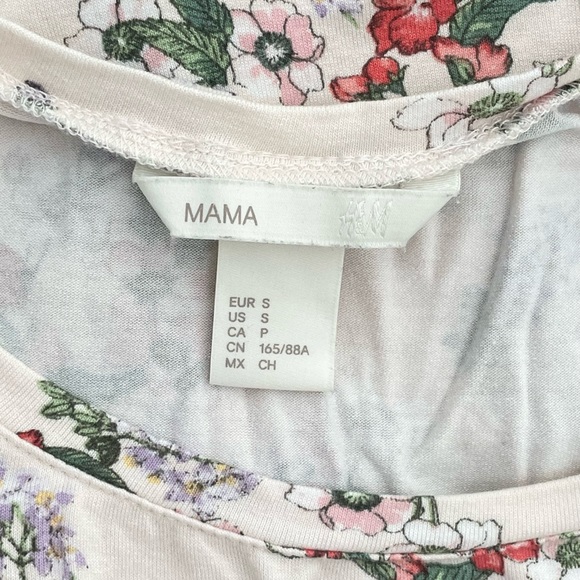 H&M Mama Flounced Sleeves Top - Picture 4 of 5